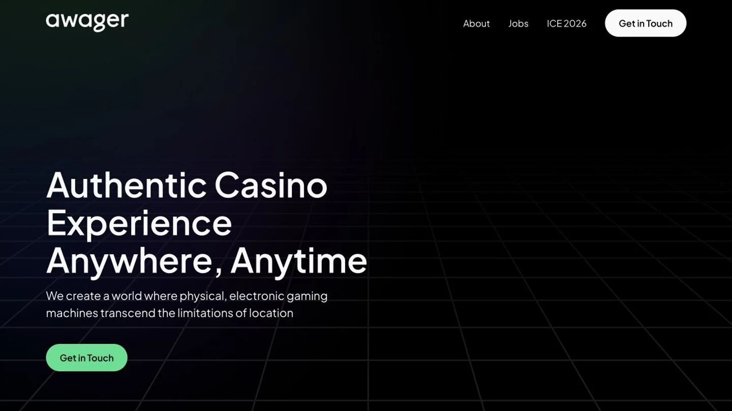 Awager Live Slot Streaming vendor screenshot