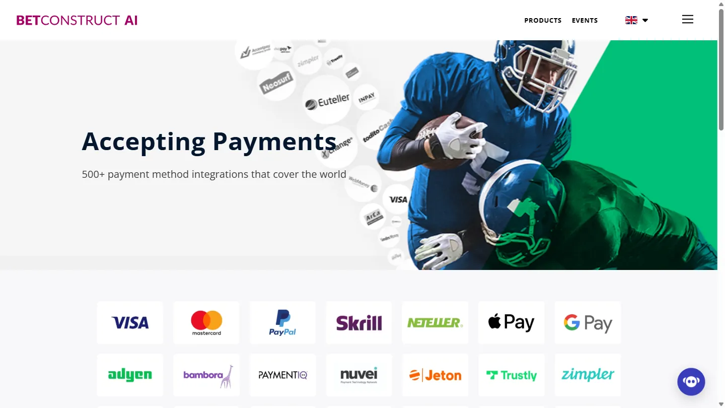 Payments (FastShift) vendor screenshot