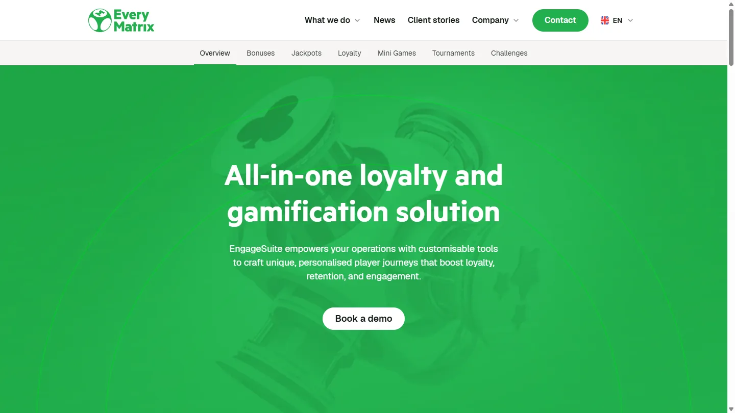EngageSuite vendor screenshot