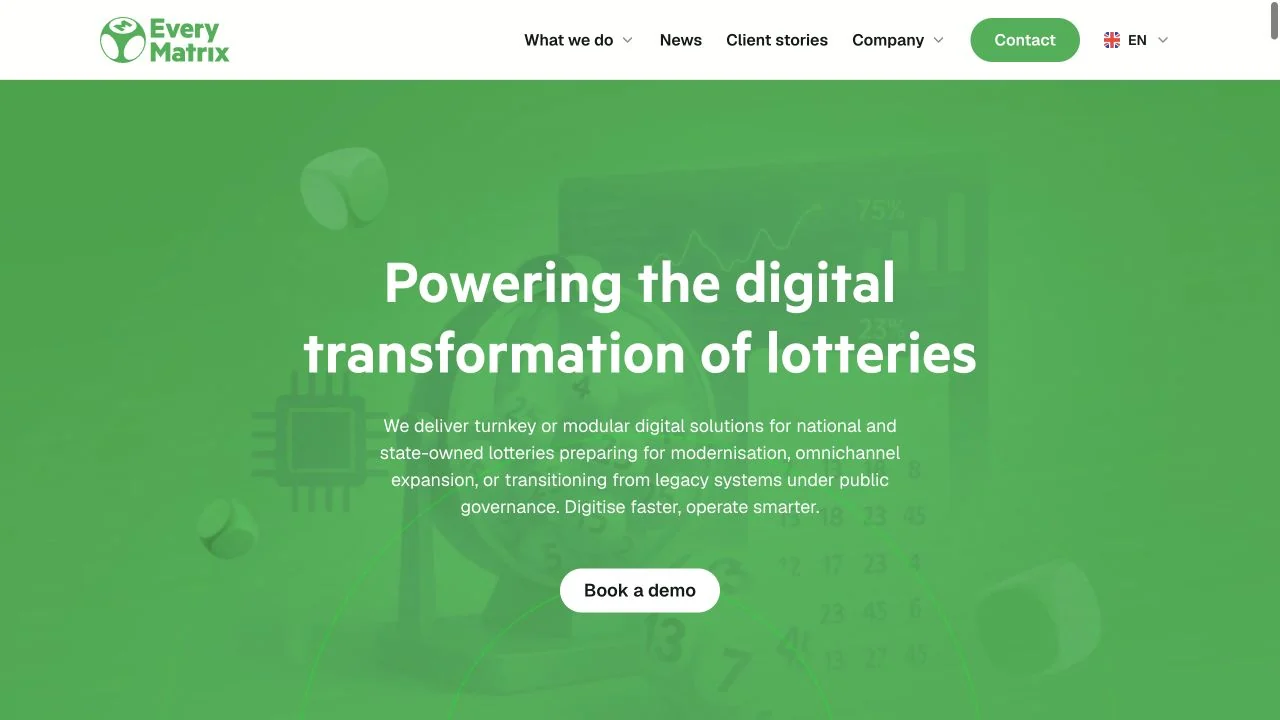 Lottery vendor screenshot