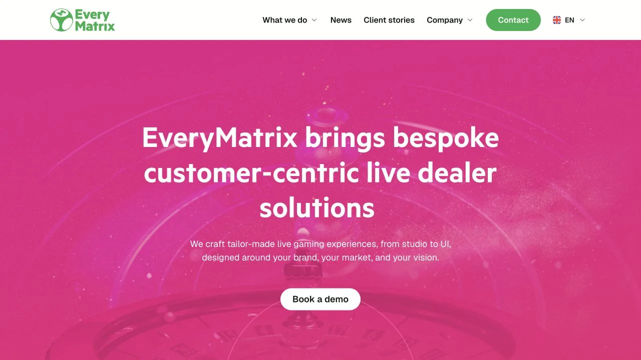 PlayMatrix vendor screenshot