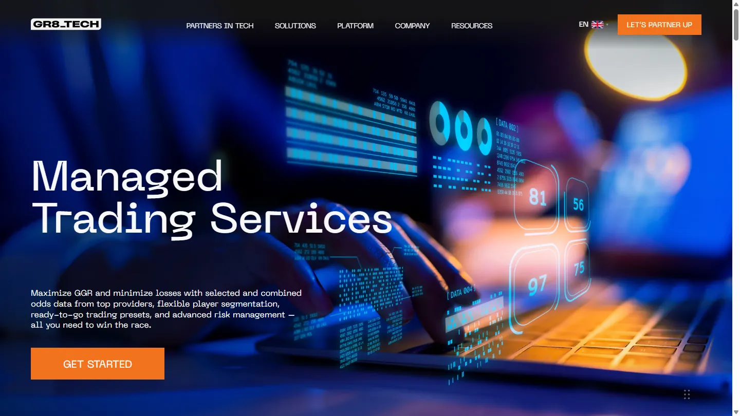 Managed Trading Services vendor screenshot