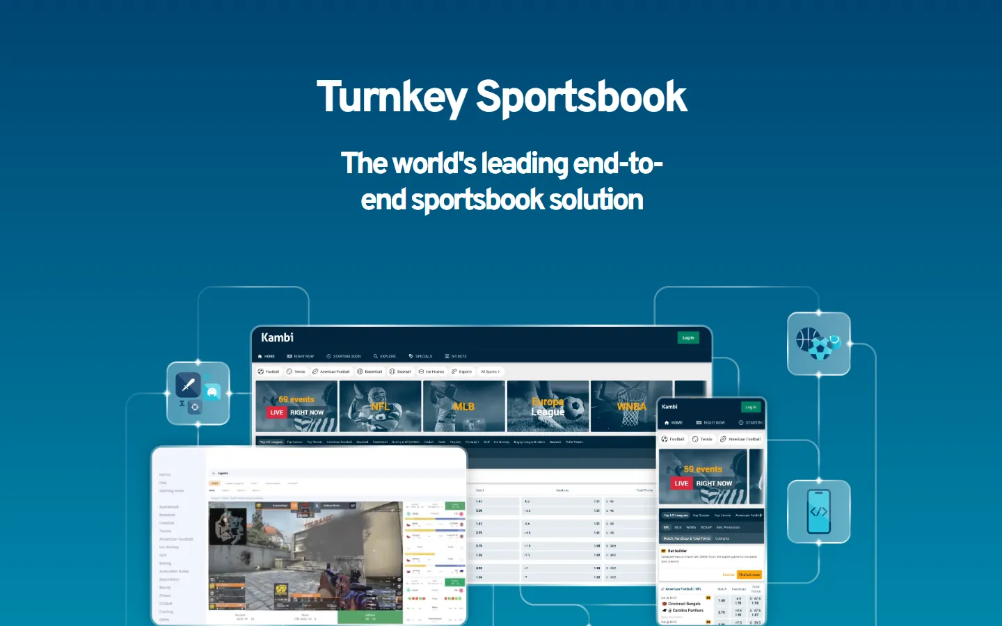 Turnkey Sportsbook vendor screenshot