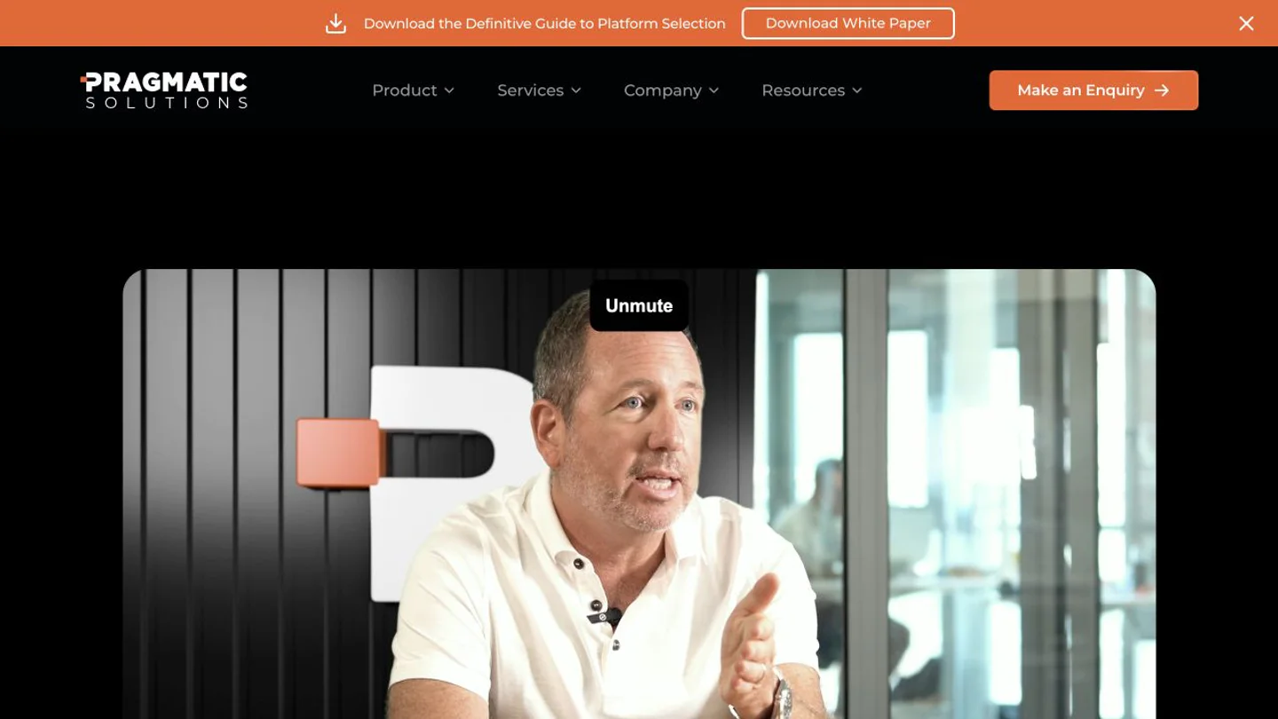 PAM Platform vendor screenshot