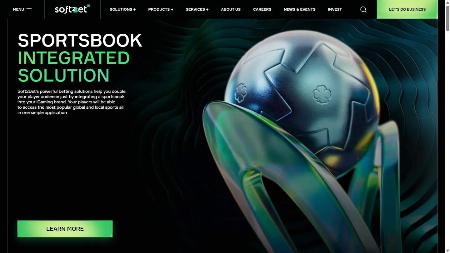 Turnkey Sportsbook vendor screenshot