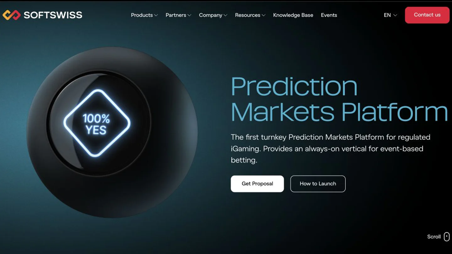Prediction Markets vendor screenshot