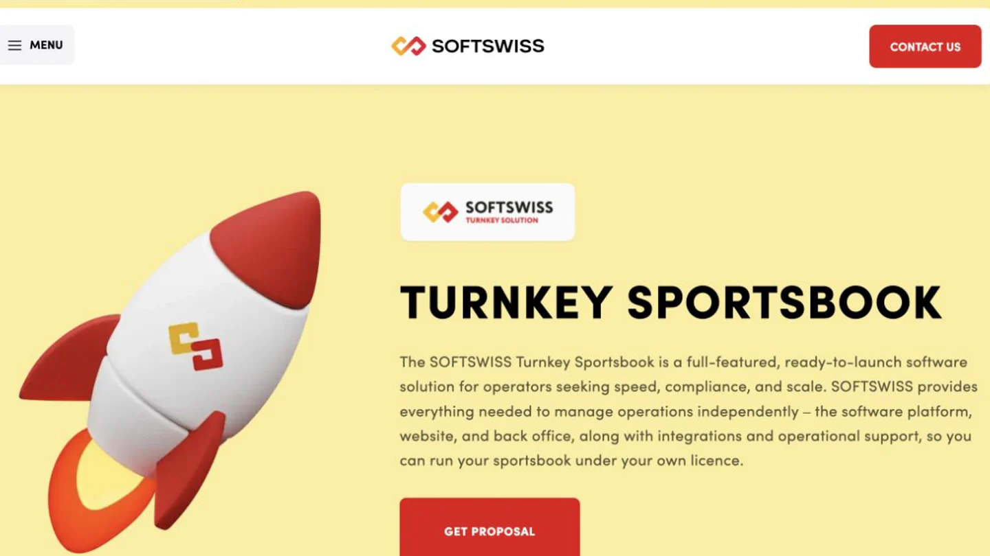Turnkey Sportsbook vendor screenshot